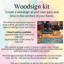 Charger l'image dans la galerie, Woodsign kit - Woodsign à faire soi-même