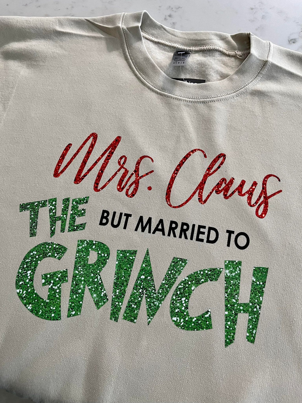 Mrs. Claus But Married To The Grinch