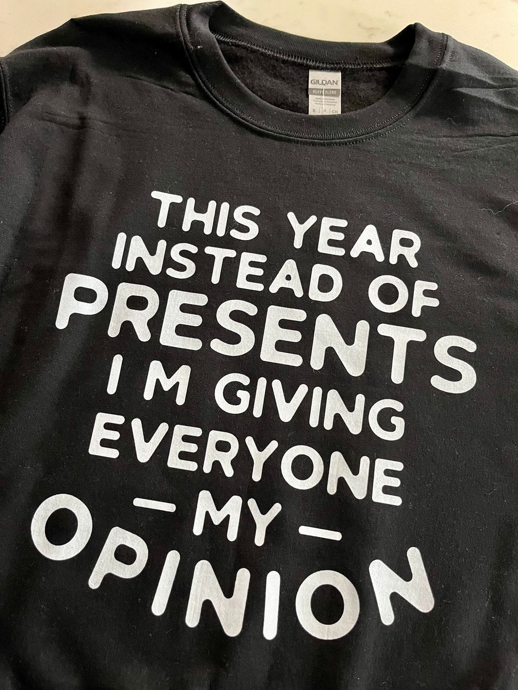 This Year Instead Of Presents I'm Giving Everyone My Opinion