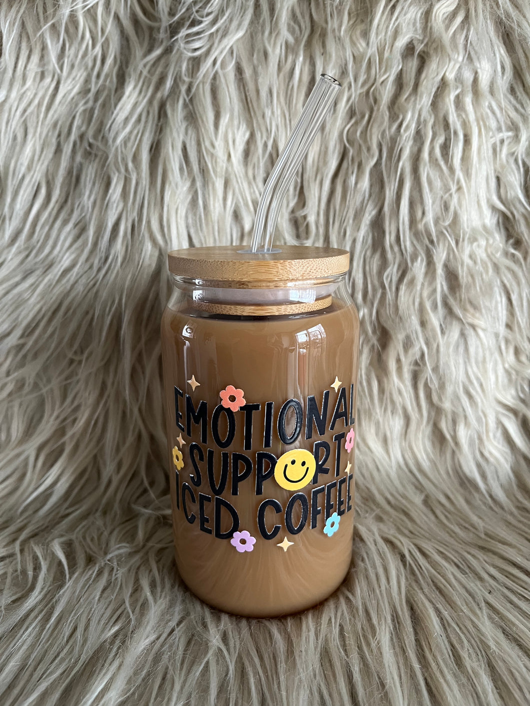 Emotional Support Iced Coffee