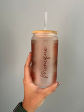 Charger l&#39;image dans la galerie, Personalized Iced Coffee Glass
