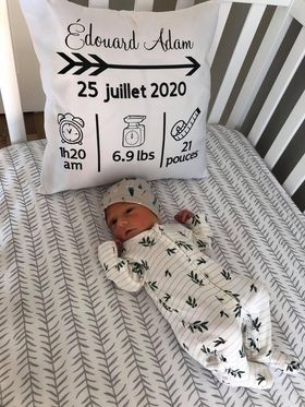 Coussin de naissance / New Born Pillow