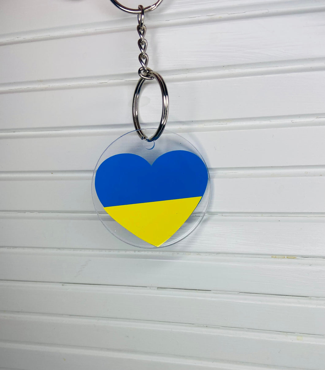 Ukraine keychain - Porte-clé Ukraine