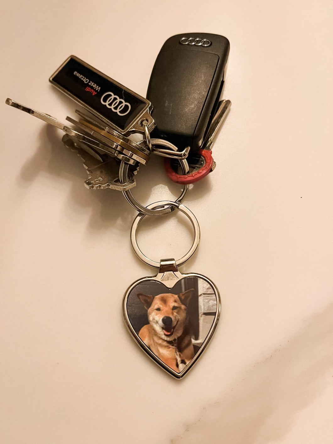 Porte-Clé En Coeur- Heart Keychain