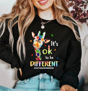 It's Ok To Be Different #autismawareness