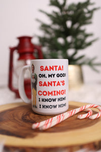 Santa! Oh, My God! Santa's Coming! I Know Him! I Know Him!