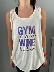 Gym Now, Wine Later