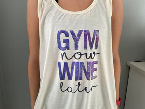 Gym Now, Wine Later