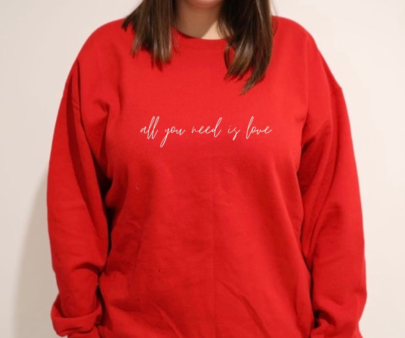 All You Need Is Love