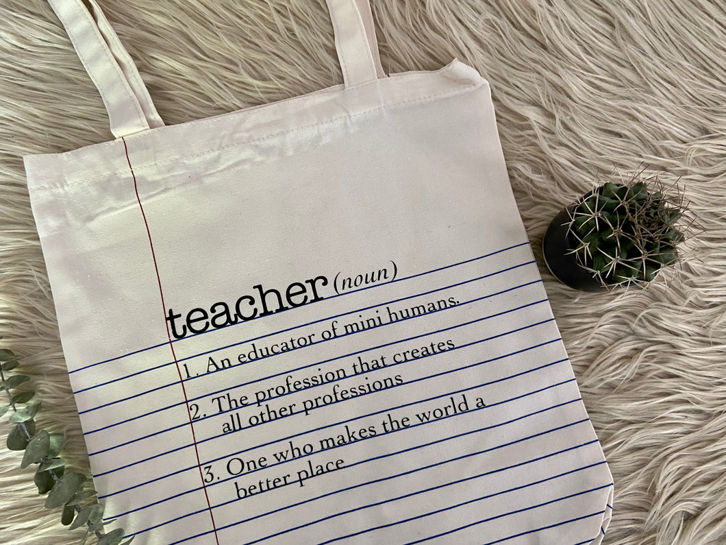 Teacher - Tote Bag
